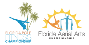 FLORIDA POLE AND AERIAL ARTS CHAMPIONSHIP LOGOS